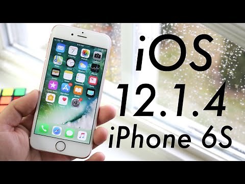 iOS 12.1.4 OFFICIAL On iPHONE 6S! (Review)