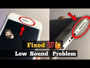 iPhone Low Sound from speaker issue - Solved || iPhone Speaker Problem solution