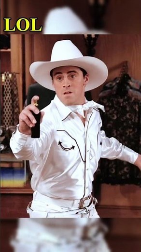Joey Wins a Cologne Battle Against the Hombre Man! 💨😂 #friends #shorts