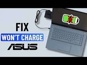 Asus Laptop Won't Charge (1 Minute Fix)