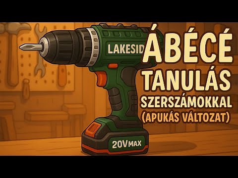 ÁBÉCÉ TANULÁS GYEREKEKNEK | Szerszámokkal, Apukás változat