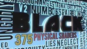 BLACK I Elements 3D Title Formation Template & 3D Shaders Pack - Adobe After Effects Template