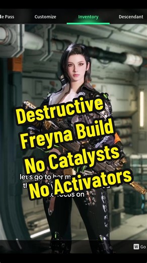 Freyna Budget Contagion build getting ready for Ultimate Freyna October 10th for The First Descendant #thefirstdescendant #Freyna #ultimatefreyna #thefirstdescendantgameplay