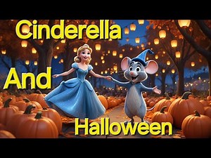 English Fairy Tales: Cinderella and the Halloween Pumpkins | Learn English through stories