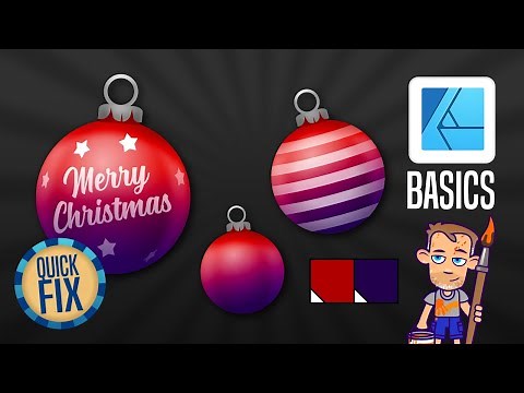 Affinity Designer Tutorial - Quick Fix - How to use Global Colours in your Designs
