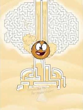 🐚 Shell in a Sandy Maze! Can You Help Me Roll Out? 🧩