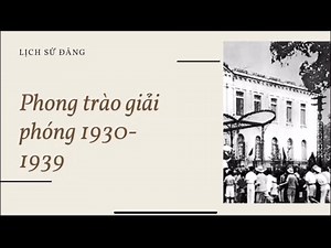 Cách mạng Việt Nam giai đoạn 1930 -1939
