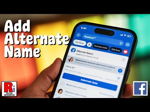 How to Add an Alternate Name on Your Facebook Profile