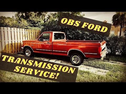 OBS Ford F150 92-96 Transmission Service