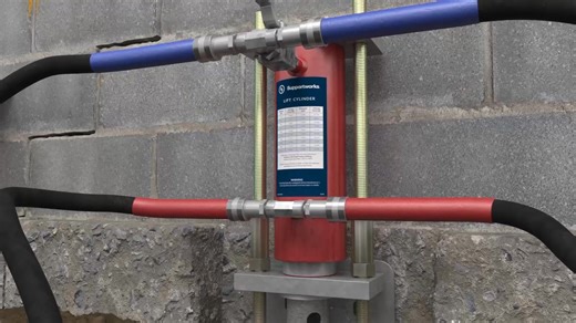 Stabilize your foundation with our exclusive Foundation Supportworks Helical pier system. | The Foundation Guys Inc