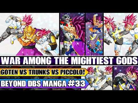 Beyond Dragon Ball Super Vegetas War Amongst The Mightiest Gods! Goten Vs Trunks Vs Orange Piccolo!