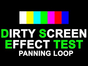 Test Your TV for Dirty Screen Effect (DSE) and Uniformity HDR10 Dolby Vision & SDR (panning shot)