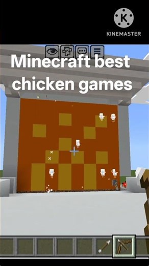 Chicken game #minecraft #shortvideo #gaming