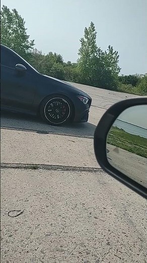 c43 AMG Benz (camera car) vs CLA 45s AMG stage 2+ #cla45 #amg #c43 #race