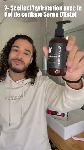 Routine cheveux bouclés homme PopMyCurls Box par un Curly boy