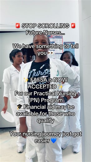 A.N.T (Healthcare Training) on Instagram: "Dreaming of becoming a nurse but worried about cost? ✨ Advance Nursing Training now accepts FAFSA for our PN Program! ✨ 📚 Eligible students may qualify for financial aid: studentaid.gov First step in the enrollment process: Schedule the admissions exam, link above in the bio⬆️ ✅✅✅✅✅✅✅✅✅✅✅ 📍Advance Nursing Training 🏥Programs: Phlebotomy:CNA/PCT: LPN: Medical Assistant 📧admissions@antnola.com ☎️ 504-266-5773 👩‍💻 www.ant-nola.com #FutureNurse #PNProg