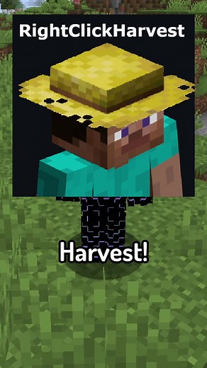 Minecraft Mod Spotlight: Right Click Harvest
