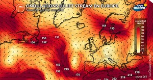 Ondulations du jet-stream : les montagnes russes des températures en Europe - Actualités La Chaîne Météo