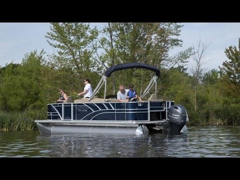 2022 Sylvan 8520 Mirage PF Classic Pontoon Boat Tour SkipperBud's