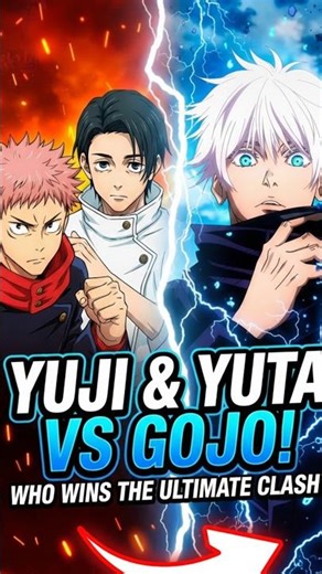 Can Yuji + Yuta Beat Gojo Satoru? #shorts #jjk