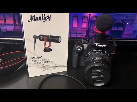 Canon Rebel T6 | Adding a external microphone