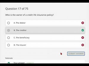 Life Insurance Exam - Full Life Insurance Exam Simulator