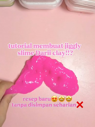 Tutorial Membuat Jiggly Slime dari Clay