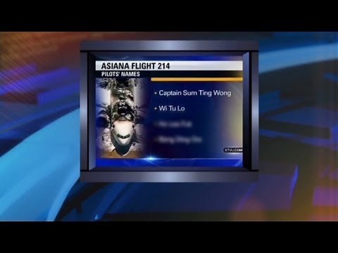 Koreans upset with Asiana pilot name prank