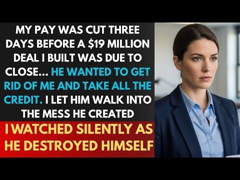 Got A Pay Cut Before Signing A Big Contract My Boss Didn't Know That Only I Could Sign That Contract