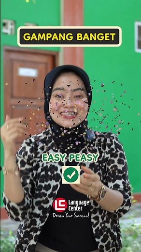 ENGLISH IS SO EASY - Kampung Inggris LC