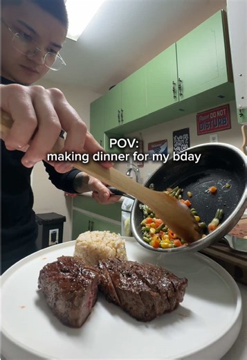 steak for 2 for my birthday but she can’t have any of these YET. | steak