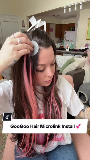 GooGoo Hair Microlink Extensions Installation Tutorial