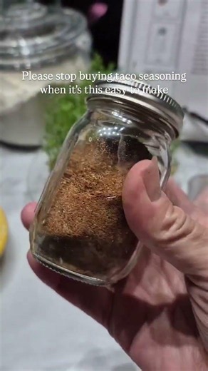 Taco seasoning is so easy to make exactly how you love it
