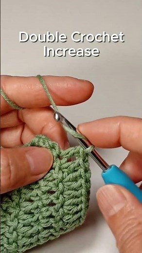 Double Crochet Increase – Quick Easy Beginner Demo