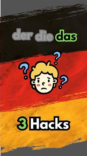 German Gender Tips & Hacks: Master "DAS" 🇩🇪
