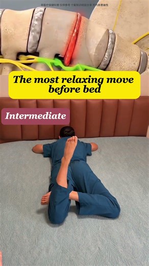 Must-do stretches for back pain and soreness! 4 easy stretches you can do at home! #exercise #abs