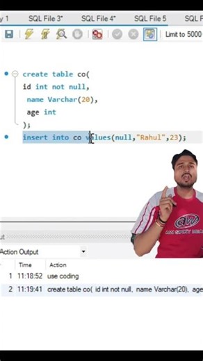 Day-15 not null #SQL#SQLLearning#LearnSQL#SQLForBeginners#SQLDeveloper#Database#DatabaseManagement