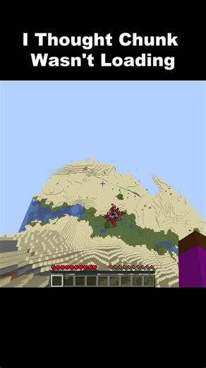 Minecraft POV: That Chunk Was NOT Loading… #minecraft#gaming#funny#memes#dream@minecraft​ #edit