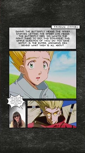 Trigun (1998) The Spider & Butterfly Flashback