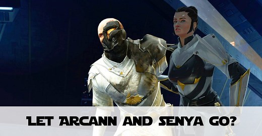 Let Arcann and Senya Go or Shoot Them Down? - SWTOR - KotFE
