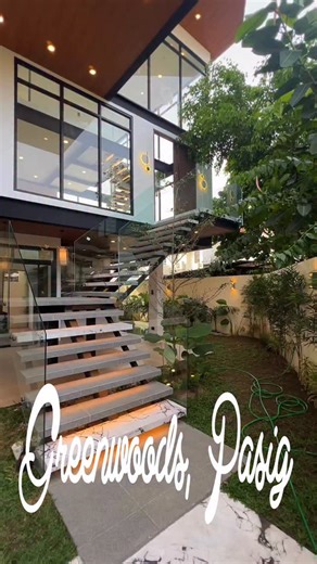 Brand New House For Sale with Pool in Greenwoods Executive Village, Pasig/Taytay Lot area: 149 sqm Floor area: 417 sqm Features: • 3 Storeys • Double-Height Ceiling • 1 Room at the ground floor can be guest or office • 4 Bedrooms ( 2 with bath tubs) • Family Area • Plungle Pool • Maid’s Room with toilet and bath • 2 Car Garage • Garden • Gated Community • 24/7 Security Selling Price: ₱24,500,000 Cash or Bank Financing For Inquiries: Anne de Leon Professional Real Estate Broker License no. 15478 