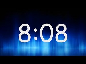 8:08 Minutes Timer / Countdown from 8min 8sec