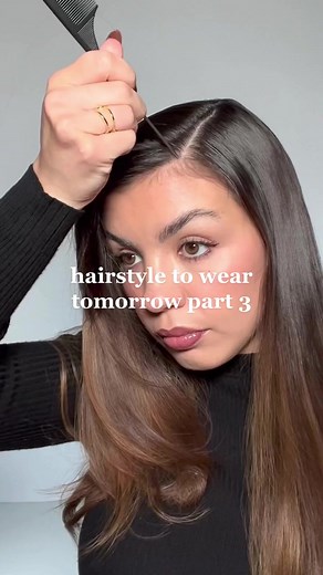 3.4M views · 10K reactions | Diagonally cute hairstyle ✨ #tutorials #hairstyling #viral #hairhack #reels #hairtutorial | Audrey Victoria | Facebook