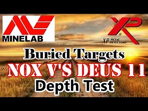 XP DEUS II VS MINELAB EQUINOX 800, EXTREME DEPTH TEST, metal detecting uk