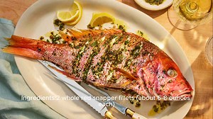 Red snapper recipe