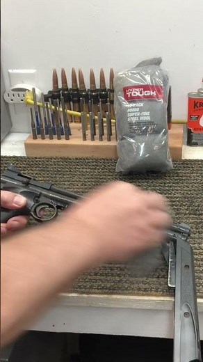 Rust removal with #0000 steel wool