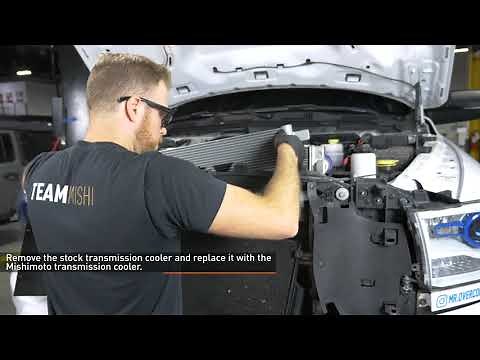 2015-2018 RAM 2500/3500 6.7L Cummins Transmission Cooler Installation Guide by Mishimoto