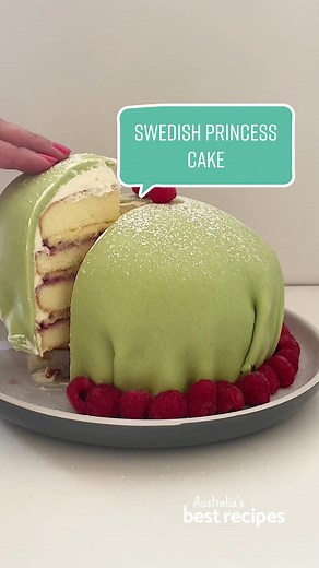 Too easy! #recipe #easy #princesscake #cake #foodtiktok #foodtok #ikea #ikeafood #ikeahack #swedishtiktok #baking #foodie