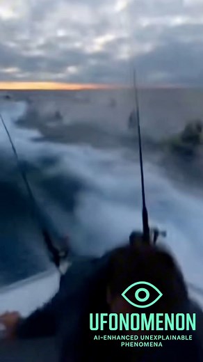 1.5M views · 16K reactions | What’s Chasing This Boat? Watch the Water Closely. #ocean #monster #mermaids #mermaid #sea | Ufonomenon | Facebook