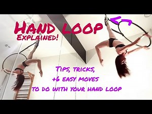 Aerial Hand Loop Tutorial: How to use a hand loop with Aerial Hoop (Lyra) for beginners